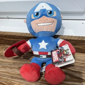 Marvel Avengers Captain America - 13 Inch Plush Toy - New with tags (Posh Paws) - Picture 1 of 8