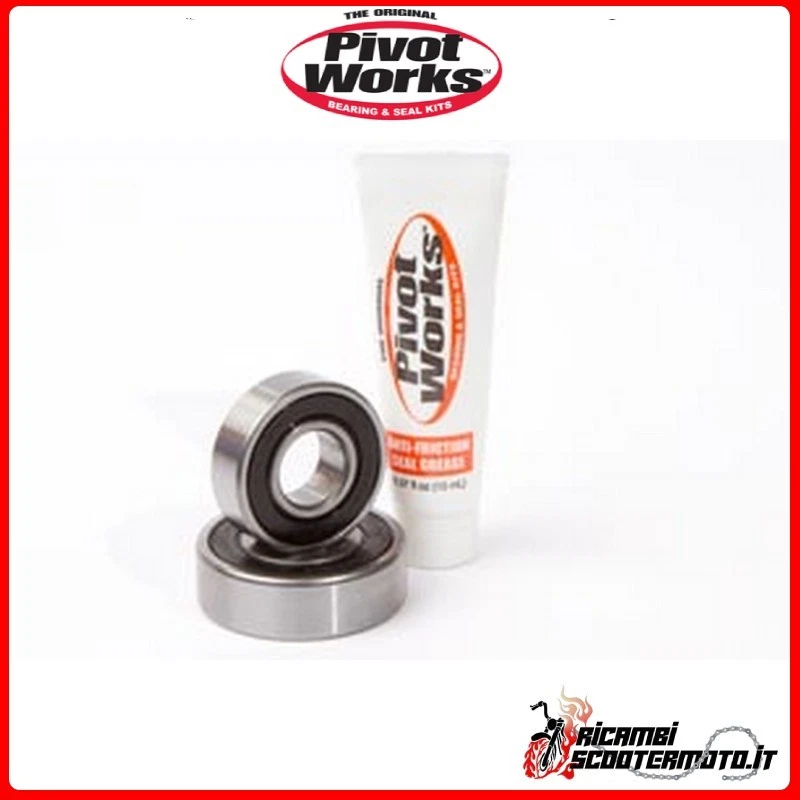 JUEGO DE COJINETES Y JUNTAS RUEDA DELANTERA PIVOT WORKS Suzuki DR 125 SE 2001 PWRWKS33000# Foto 1 de 1