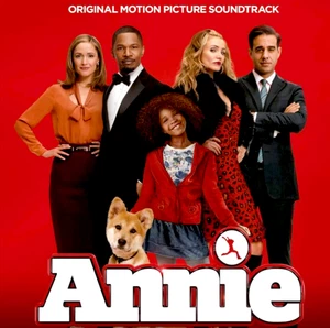 "ANNIE" Soundtrack Deluxe CD 2014 17-Tracks Jamie Foxx Quvenzhané Wallis *GREAT* - Picture 1 of 2