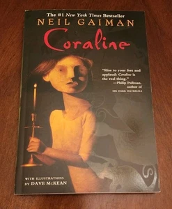 Neil Gaiman Hand Signed Coraline 10th Anniversary Trade Paperback Edition *SALE* - Picture 1 of 5
