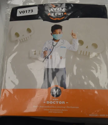 Hyde and Eek Kids Halloween Doctor Costume, Size M (8-10), New - Image 1 of 4