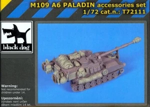 Blackdog Models 1/72 AMERICAN M109 A6 PALADIN ACCESSORIES Resin Set - Picture 1 of 6