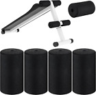 Deekin 4 Pcs Foam Foot Pads Roller Buffer Tube Cover for Home Gym Exercise Pads
