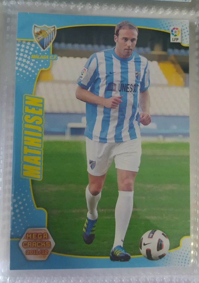 Mathijsen Megacracks 2011 2012 11-12 Fichaje 439 Málaga - Imagen 1 de 1
