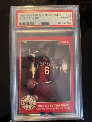 Philadelphia 76ers 1983-84 Star Co. Complete NBA Champions Set (25 Cards) Sixers - Image 1 of 4