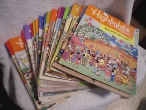 24 Vintage 1987 88 89 Highlights for Children Magazine Stories Hidden Pictures - Picture 1 of 7