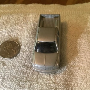 Maisto Chevy Silverado 1500 Pickup, Silver, Die Cast Metal Truck, 1:64 Scale. - Picture 1 of 6