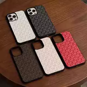 Leather Skin Case Cover For iPhone16 Pro Max/15/14 Plus/13/12/11 Pro/Pro Max - Picture 1 of 8