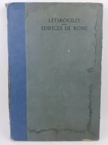 EDIFICES de ROME MODERNE LeTarouilly Moderne Architecture VOLUME 5 64 Plates - Picture 1 of 12