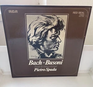 PIETRO SPADA - PIANO RECITAL - BACH BUSONI - RCA BOX SET - ITALY ORIGINAL - Picture 1 of 3