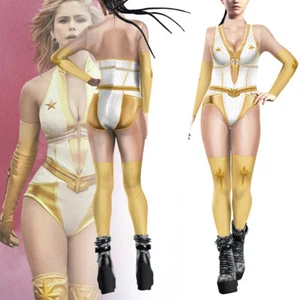 Cosplay The Boys Starlight Jumpsuit Halloween Superhero Annie January Bodysuit - Picture 1 of 8