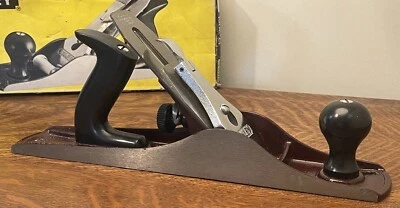 Stanley # 12-205L Handyman Bench Plane Made in England 14”x 2” IN BOX EXC - Image 1 of 4