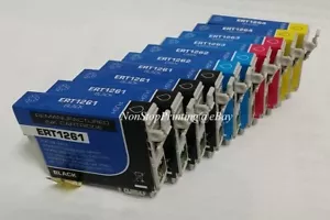 10x 4BK+2xC/M/Y Tinte für Epson 126 T126 WF3530 3540 WF7510 7520 WF545 635 645 840 - Bild 1 von 1