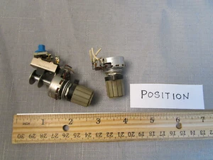 (2) Heathkit Position Potentiometers for IO-103 Oscilloscope - Picture 1 of 1