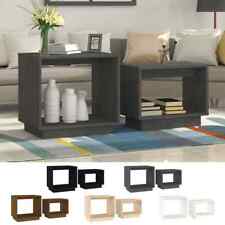 Coffee Tables 2 Pcs End Nesting Table for Living Room Solid Wood Pine vidaXL