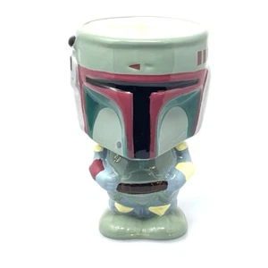 Star Wars Boba Fett Figure Ceramic Goblet Mug Disney Galerie Large 6” Never Used - Picture 1 of 24