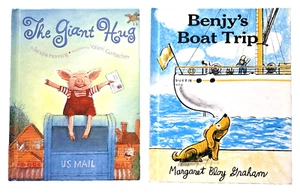 Vintage Kinderbücher - Die riesige Umarmung & Benjys Bootsfahrt - Toller Zustand  - Bild 1 von 11