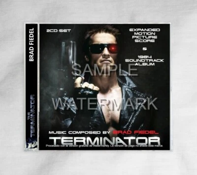 The Terminator (1984) Expanded Score 2CD Brad Fiedel - Imagen 1 de 2