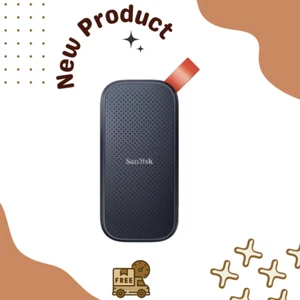 SanDisk Portable SSD, SDSSDE30 2TB, USB 3.2 Gen 2, Type C to A cable, Read speed - Picture 1 of 6