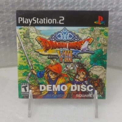 Dragon Quest 8 VIII Demo Disc Promo Playstation 2 PS2 2005. - Image 1 of 2