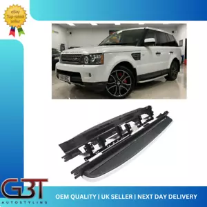 FOR LAND ROVER RANGE ROVER SPORT SIDE STEPS RUNNING BOARDS L320 2005-13 OEM TYPE - Picture 1 of 11