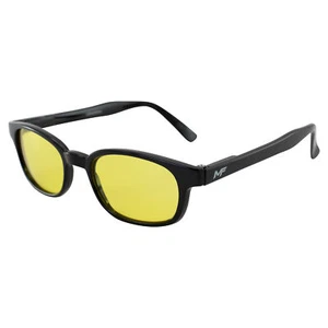 MF Lockdown Sunglasses (Black Frame/Yellow Lens) - Picture 1 of 8