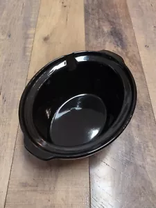 Bella 1320 Inserto Ceramica Ricambio Ovale Sensio Slow Cooker - SOLO CIOTOLA Nero - Foto 1 di 3