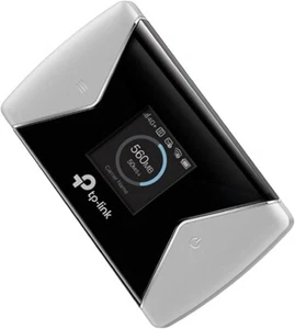 TP-LINK M7650 Mobiler WLAN Router 4G LTE WiFi schwarz-grau SIM-Karte LED-Screen - Bild 1 von 4
