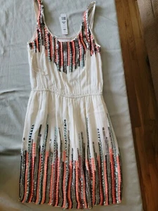 Romeo & Juliet Womens Dress, Sequin Accents, Size S, Beige, NWT!! - Picture 1 of 12
