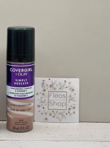 Covergirl + Olay Simply Ageless 3-in-1 Foundation 250 Creamy Beige - Fullsize - Picture 1 of 3