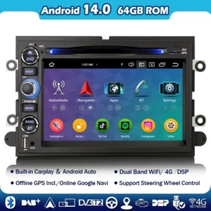 Android 14 Autoradio GPS Navi Ford F150-F350 Explorer Expedition Escape Mustang - Bild 1 von 20