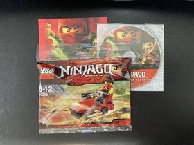 LEGO 30293 Blocks NINJAGO Discontinued with DVD Set Minifigure Figure Mini Fig