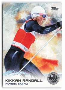 2014 Topps U.S. Olympic & Paralympic Team & Hopefuls #70 Kikkan Randall Silver - Picture 1 of 2