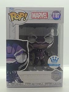 FUNKO POP! DISNEY 100 MARVEL-BLACK PANTHER #1187 Funko Shop Exclusive - Picture 1 of 6