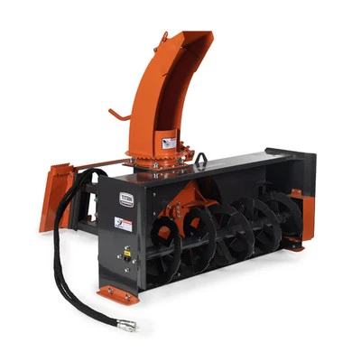 Soplador de nieve minicargadora Titan Attachments 5 pies, velocímetro rápido, conducto direccional Foto 1 de 4