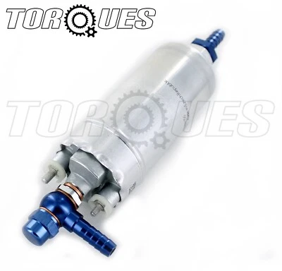 Bosch 0580464200 Fuel Pump With 8mm Barbed Banjo Out / 10mm Barb In - Image 1 of 4