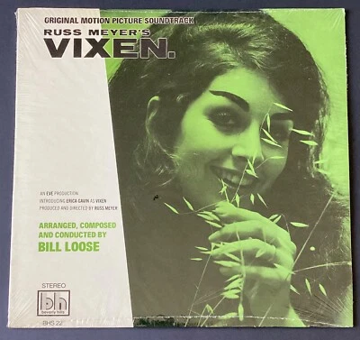 VIXEN ~ Russ Meyer/Bill Loose *SEALED* Orig 1969 Soundtrack CHEESECAKE LP NEW - Image 1 of 4