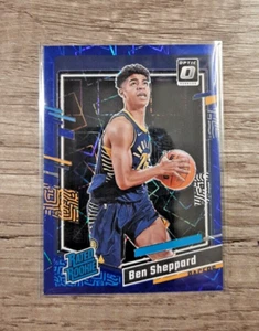 BEN SHEPPARD 2023-24 DONRUSS CLASIFICACIÓN ÓPTICA NOVATO VELOCIDAD AZUL PRIZM PACERS RC - Imagen 1 de 2