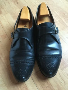 Alden Style #1645 Monk Toe Cap - Black - Size 8.5E - Bild 1 von 12