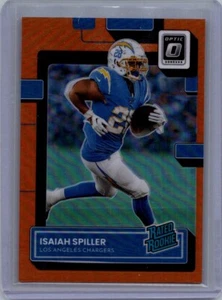 2022 Donruss Optic Orange Prizm /199 Rated Rookie #216 Isaiah Spiller RC - Picture 1 of 2