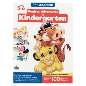 Disney Learning: 256 Pages of Magical Adventures in Kindergarten – For Ages 5-6 - Imagen 1 de 6