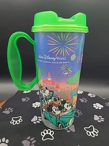 Walt Disney Parks 2024 Resort Parks Refill Travel Mug Soda Cup Whirley Green - Picture 1 of 6