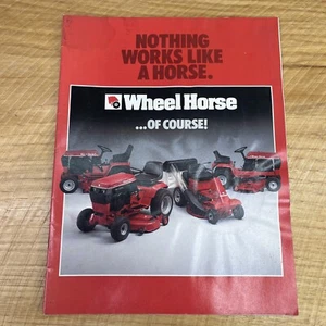 1985 Wheel Horse Lawn Tractor Sales Brochure Mazourek Farms Inc Newfield NY - Picture 1 of 5