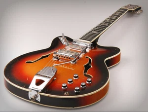Vintage 60´s FASAN 353 Made in Germany. Sunburst maple body, ebony finger board. - Imagen 1 de 9