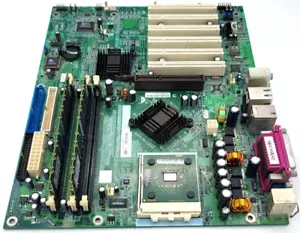 FIC D33007 AU13-L MAINBOARD KAU3406476 + 2.1 GHz AMD CPU AXDA2600DKV3D + 2GB RAM - Picture 1 of 3