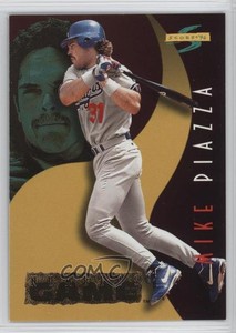 1996 Score Numbers Game Mike Piazza #4 HOF