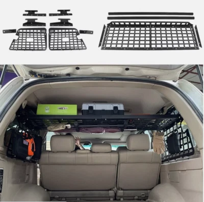 Estante de panel de almacenamiento modular Molle para Toyota Land Cruiser J100/Lexus LX470 99-07 Foto 1 de 4