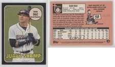 2018 Topps Heritage Minor League Edition Black /50 Isan Diaz #80