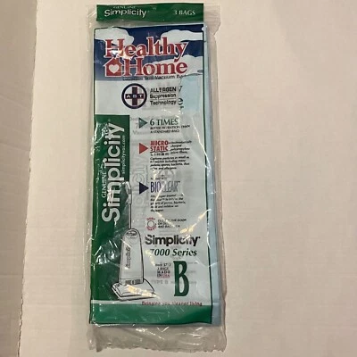 Bolsas de vacío Simplicity tipo "B" serie 7000 de Healthy Home 3 bolsas nuevas Foto 1 de 3