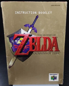Zelda Ocarina of Time | Nintendo 64 | N64 | Authentic | Original | Manual - Picture 1 of 17